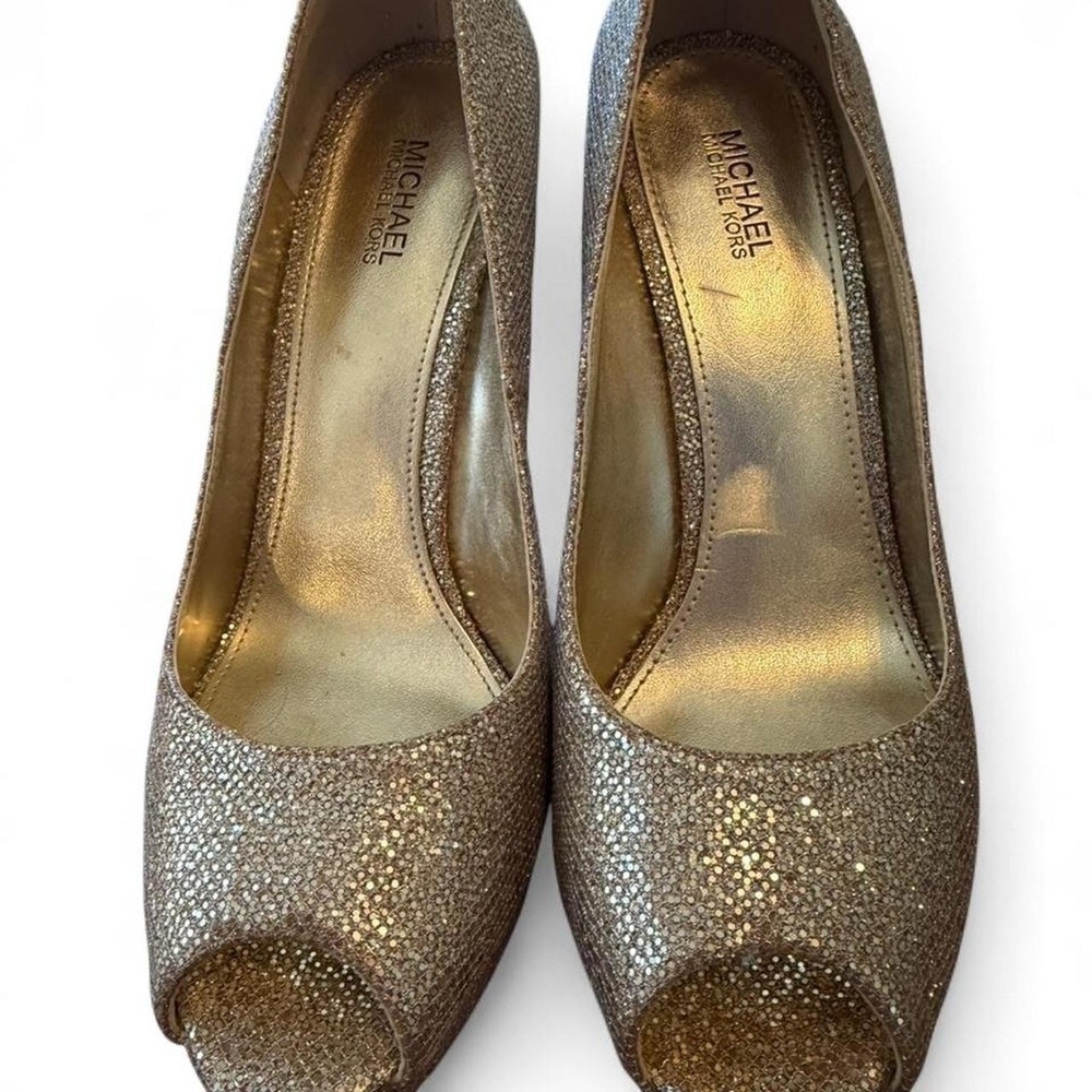 Coquette Festival Elegance Bling Maximalist Mob Wife Formal Michael kors gold.
